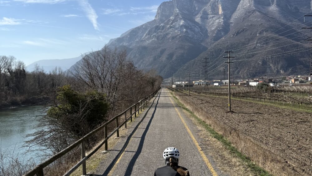 Roadbike Tour around the Adige River from Rivoli