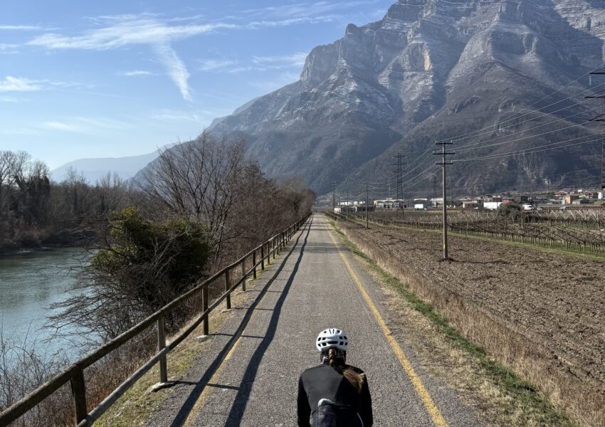 Roadbike Tour around the Adige River from Rivoli